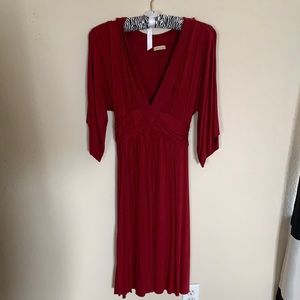 Vintage Maroon Dress
